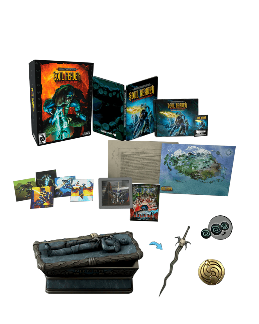 Legacy of kain soul reaver 1 & 2 remastered collector edition