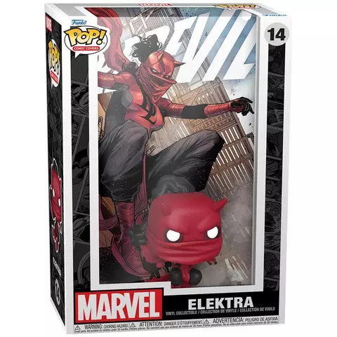 Comprar Figura POP Comic Cover Marvel Daredevil Elektra Figuras Estándar