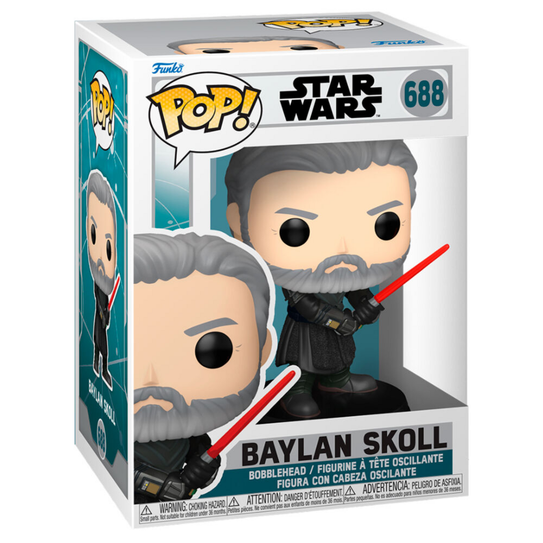 Funko Pop! Vinyl: Star Wars Ahsoka - Baylan Skoll - Figura de Vinilo Coleccionable - Idea de Regalo- Mercancia Oficial - Juguetes para Niños y Adultos - Muñeco para Coleccionistas y Exposición