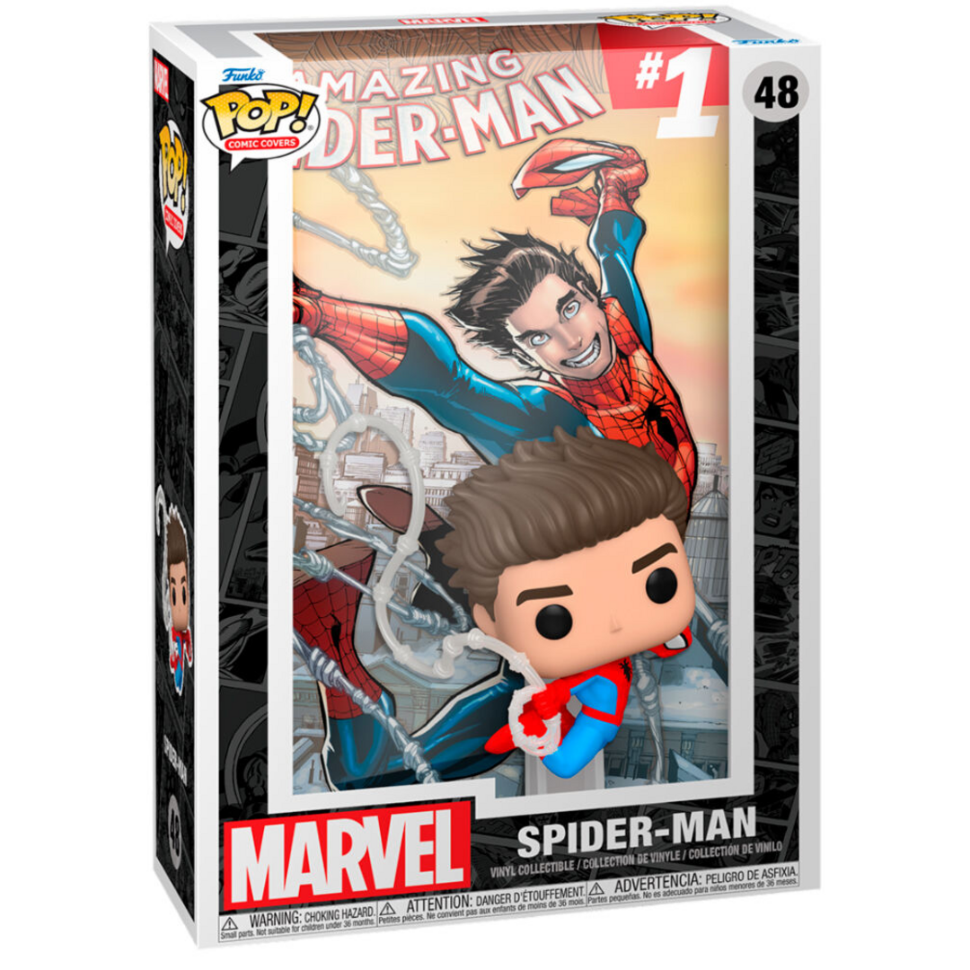 Figura pop comic cover marvel spider-man the amazing