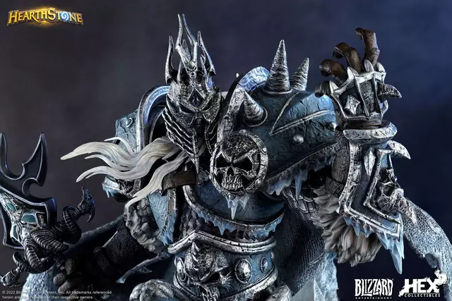 Reservar Estatua The Lich King Hearthstone 1/10 HEX Collectibles Figuras Estándar