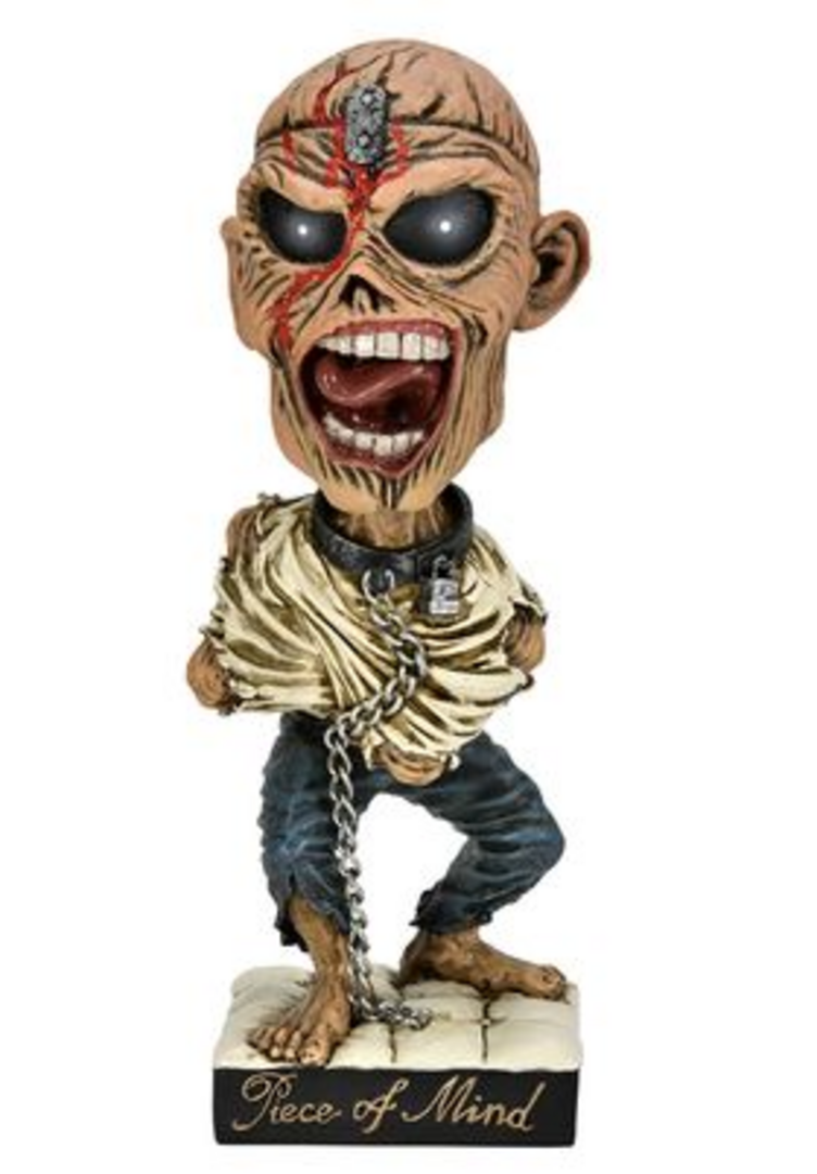 Piece Of Mind Eddie Head Knocker Figura 20 cm Iron Maiden