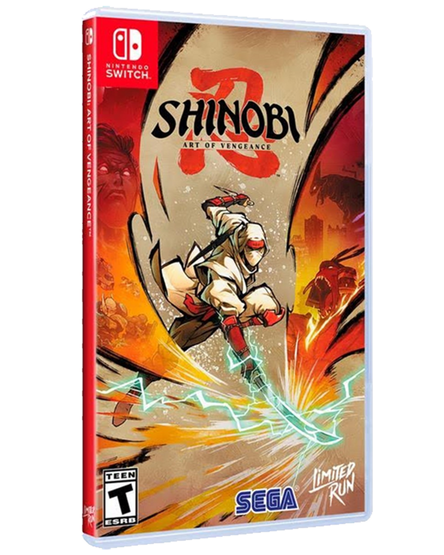 Shinobi Art of Vengeance Limited Run Games