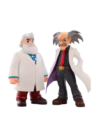 Pack 2 Figuras Dr.Wily & Dr. Light Mega Man Oshi Works Kotobukiya