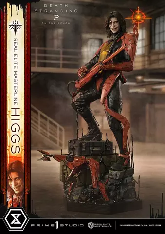 Figura Higgs Death Stranding 2: On The Beach Deluxe Bonus Ver. Real Elite Masterline 1/3 Prime 1 Studio