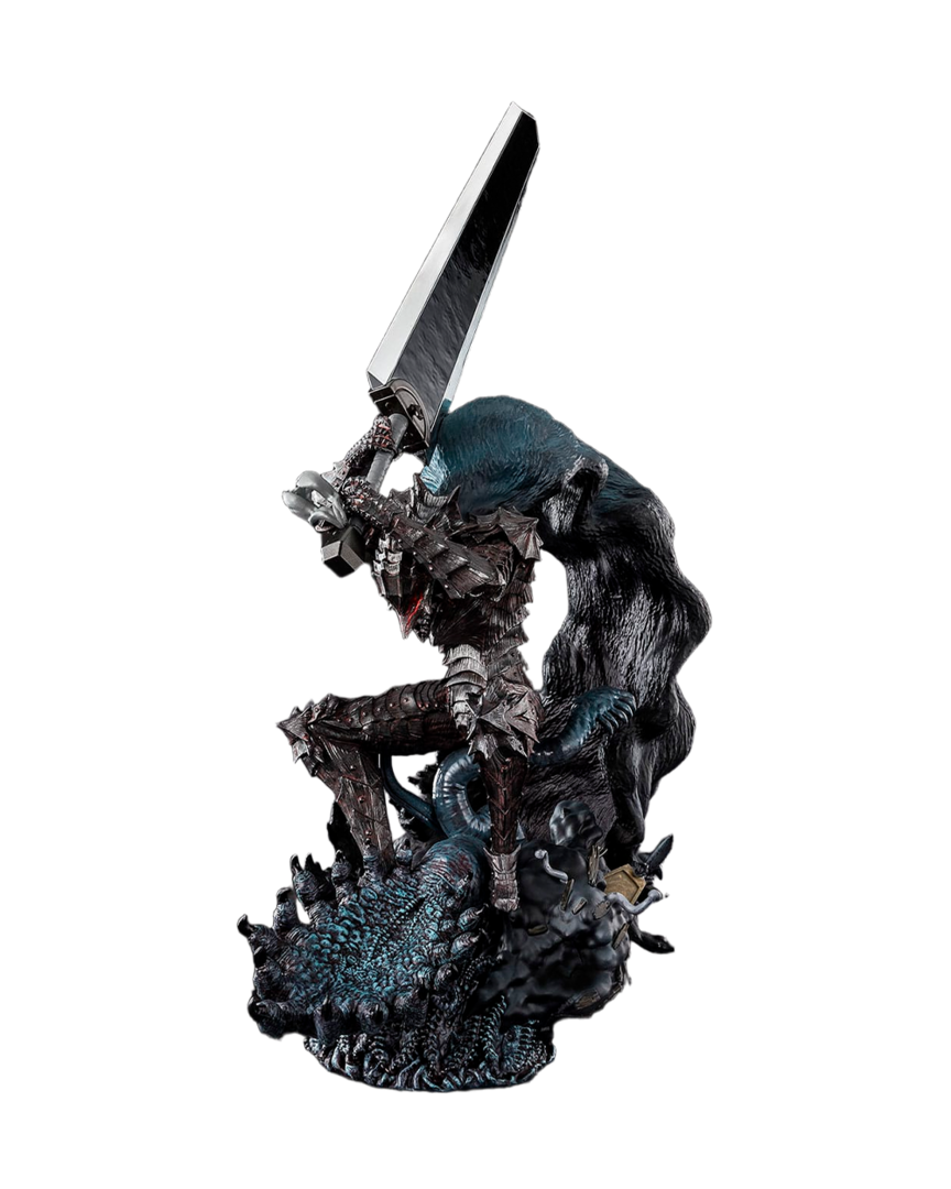 Figura guts berserk berserker armor figuarts zero metallic touch