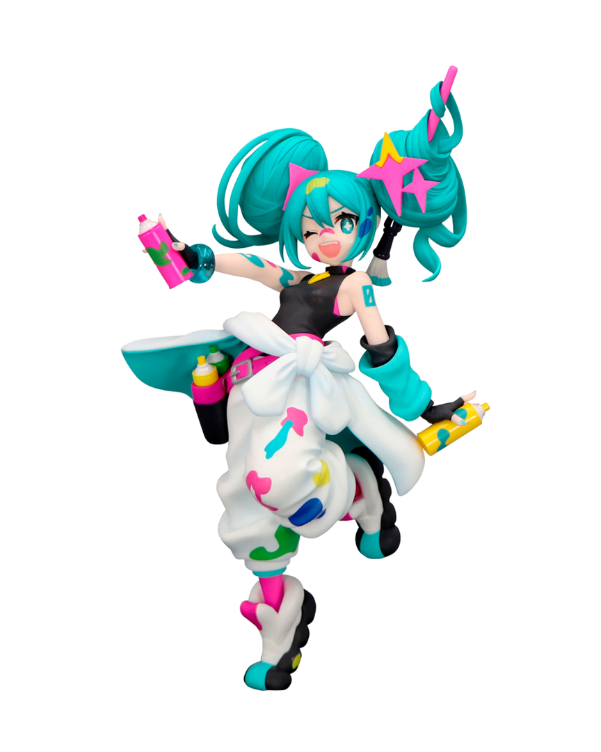 Figura Hatsune Miku Miku Paint Girl Trio-Try-iT Furyu