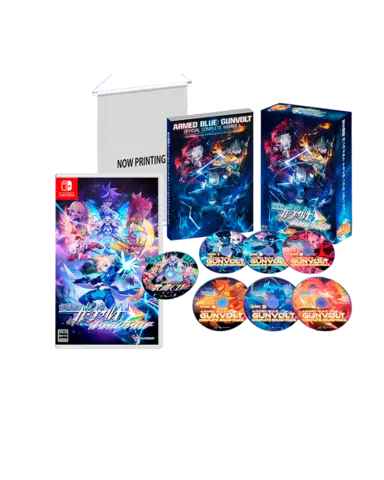 Reservar Azure Striker Gunvolt Trilogy Enhanced 10th Anniversary Complete Box - Ed Limitada Switch Limitada - Japón