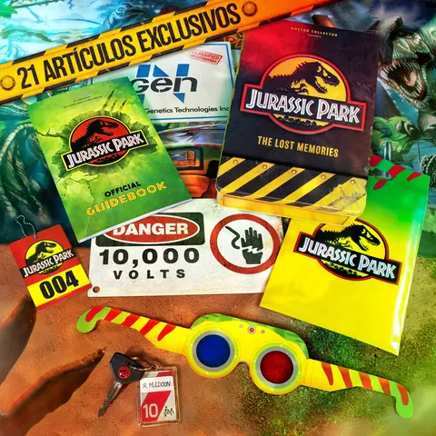 Reservar Caja Coleccionista Jurassic Park The Lost Memories Doctor Collector Réplicas