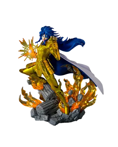 Figura Gemini Saga Saint Seiya Metallic Touch Figuarts Zero