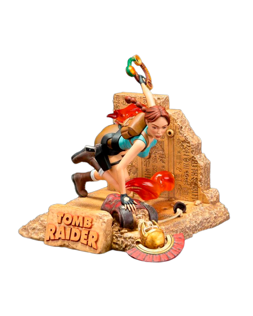 Estatua lara croft tomb raider dark horse