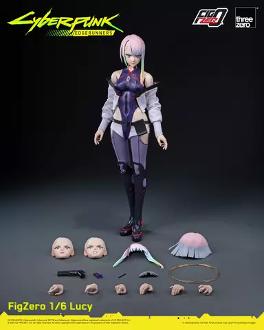 Reservar Figura Lucy Cyberpunk: Edgerunners 1/6 FigZero ThreeZero Figuras Estándar