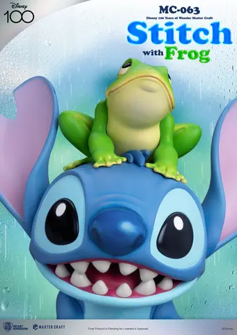 Comprar Figura Master Craft Disney Stitch Con Rana Figuras