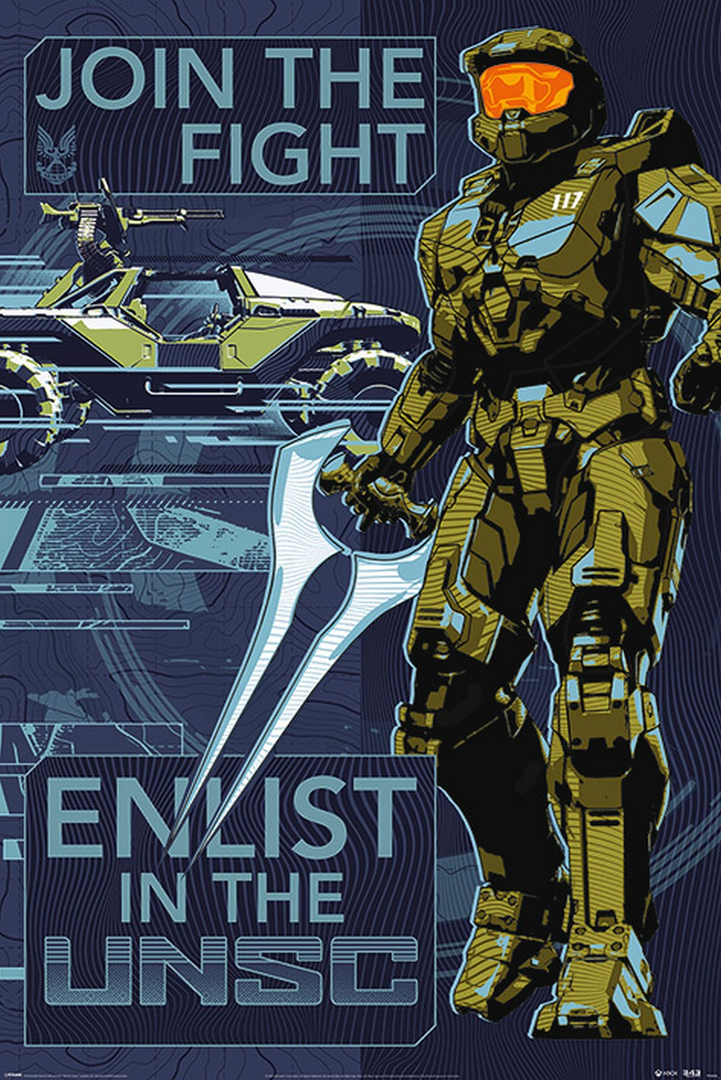 Poster halo infinite join the fight
