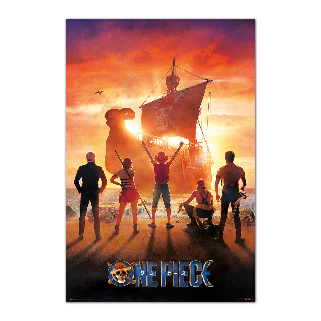 Poster one piece netflix - straw hat pirates