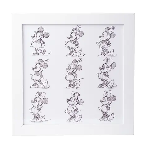 Comprar Print Enmarcado 30X30 cm Disney Minnie Sketch 