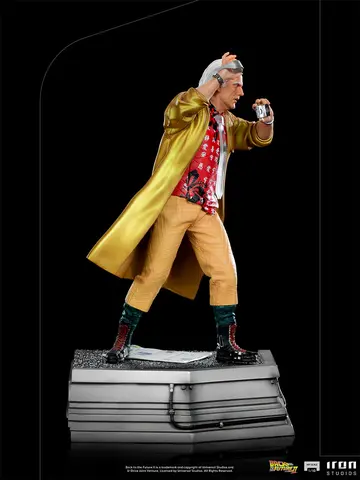 Comprar Figura Art Scale Regreso Al Futuro Ii Doc Brown Figuras