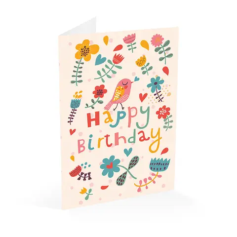 Comprar Tarjeta Felicitacion A4 Happy Birthday 