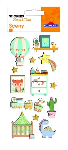 Comprar Pegatinas Sceny Scrap & Deco Infantil Relieve 