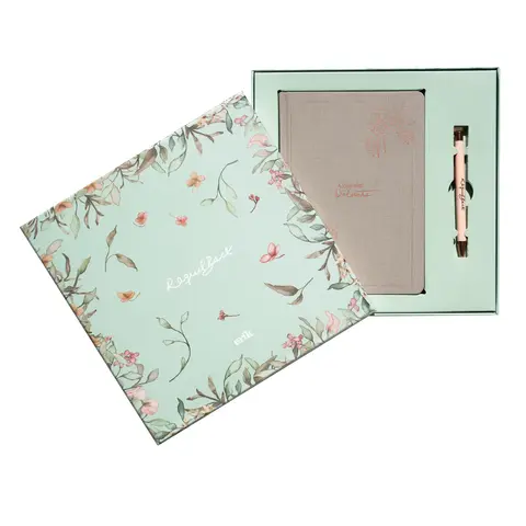 Comprar Set Cuaderno Premium A5 Con Boligrafo Raquel Beck 