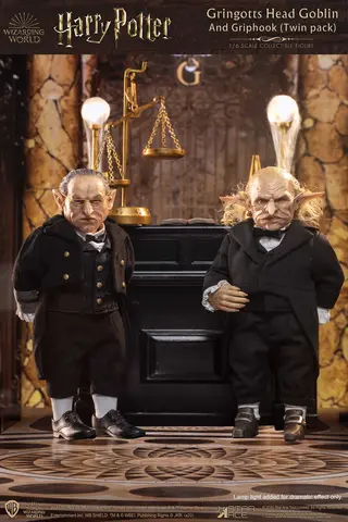 Comprar Figura Harry Potter Goblin Gerente Y Griphook Figuras