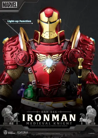 Comprar Figura Dynamic8H Marvel Iron Man Caballero Medieval Figuras de Videojuegos