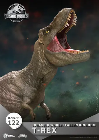 Comprar Figura Dstage Jurassic World El Reino Caido T-Rex Figuras