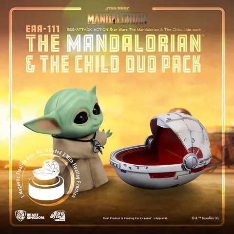 Comprar Figura Egg Attack Star Wars The Mandalorian Y The Child Figuras de Videojuegos