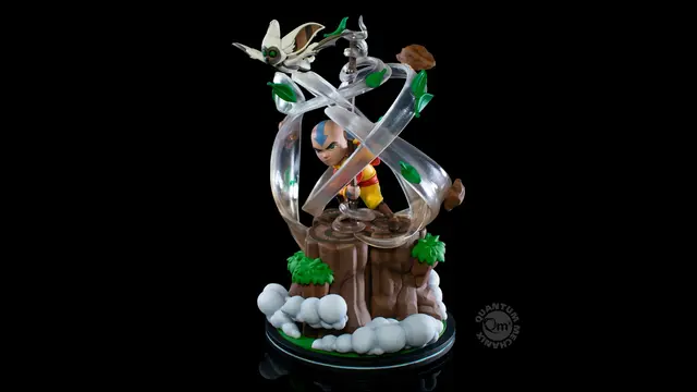 Comprar Figura Qfig Nickelodeon Avatar La Leyenda De Aang Aang Y Momo Figuras de Videojuegos