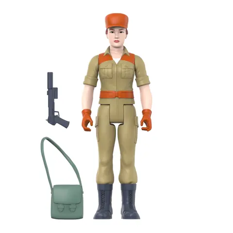 Comprar Figura Reaction GI Joe Female Combat Engineer Bun Hair Pink Figuras