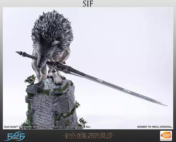 Reservar Estatua Sif El Gran Lobo Gris Dark Souls First 4 Figures Estatuas