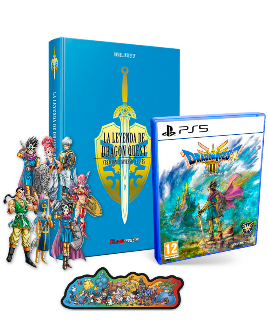 Dragon Quest III HD-2D Remake + Libro La Leyenda de Dragon Quest