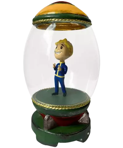 Reservar Estatua Nuka Vault Boy Fallout Cristal Soplado Good Loot Figuras Estándar