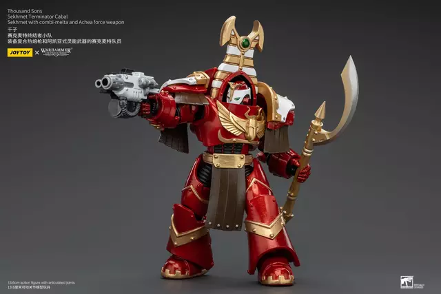 Reservar Figura Exterminador Sekhmet de los Thousand Sons - Warhammer 30K The Horus Heresy JoyToy Figuras Estándar