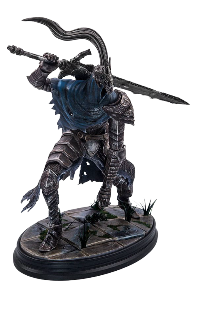 Estatua artorias caminante del abismo dark souls first 4 figures