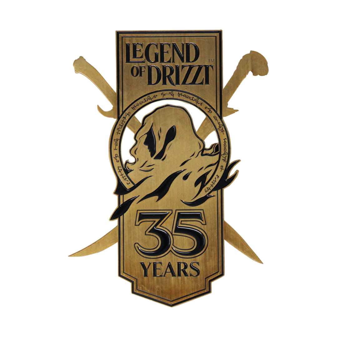 Dungeons & dragons limited edition legend of drizzt 35th anniversary ingot