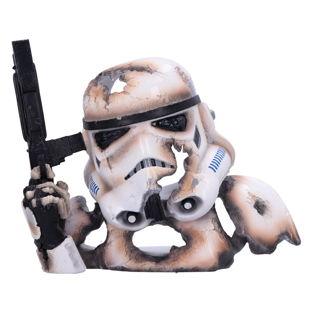 Stormtrooper blasted bust 23.5cm