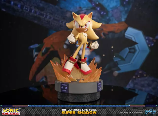Reservar Estatua Resina Super Shadow Sonic the Hedgehog The Ultimate Life Form First 4 Figures Estatuas Premium