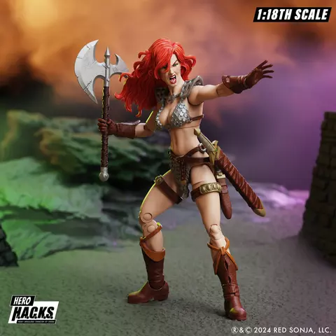 Reservar Figura Red Sonja Hero H.A.C.K.S. Boss Fight Studio Figuras Estándar