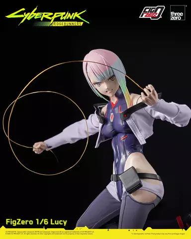 Reservar Figura Lucy Cyberpunk: Edgerunners 1/6 FigZero ThreeZero Figuras Estándar
