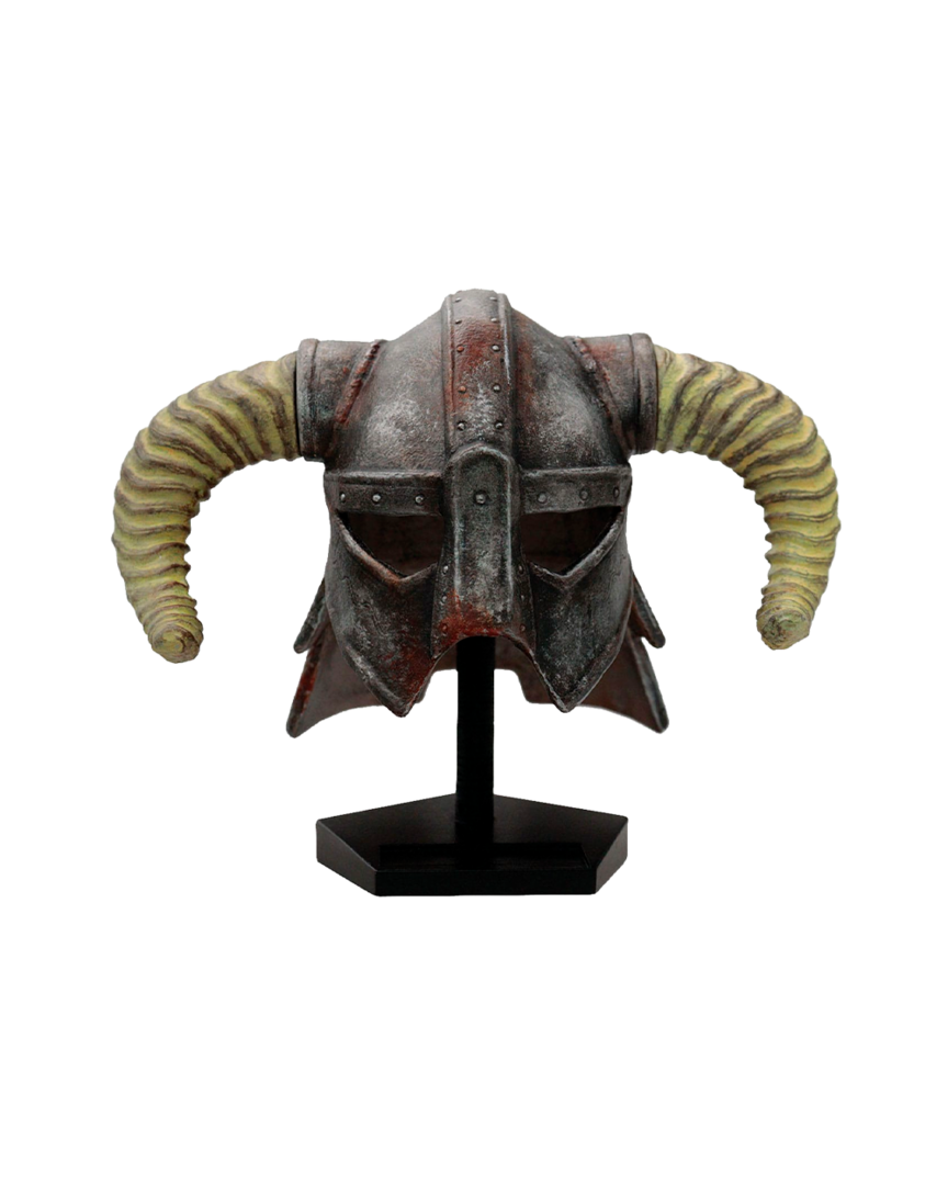 Casco dragonborn replica resina the elder scrolls: skyrim 15 cm