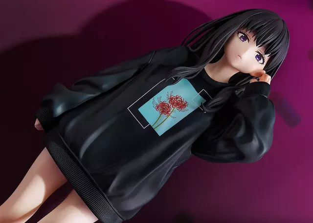 Reservar Figura Takina Inoue Lycoris Recoil Oversized Sweatshirt Ver. 1/7 Phat! Figuras Estándar