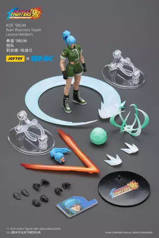 Reservar Figura Leona Haidern The King Of Fighters '98 Hero Team JoyToy Figuras Estándar -