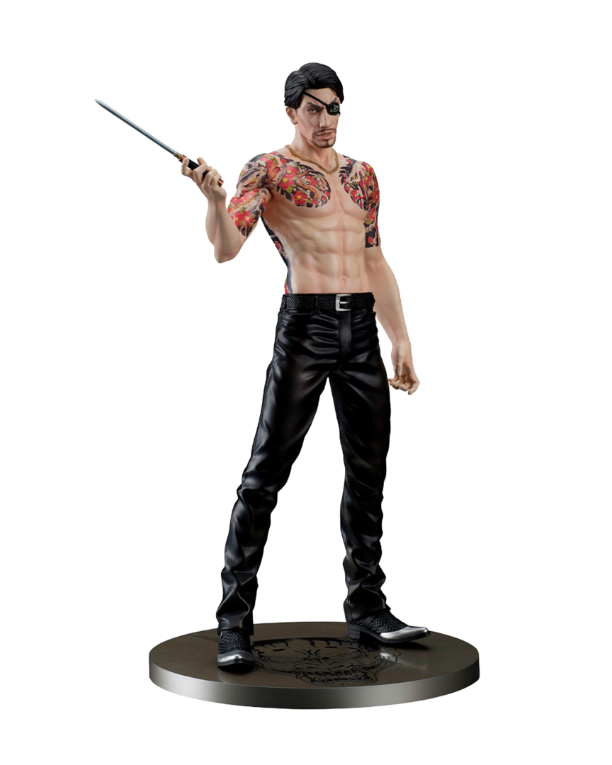 Figura goro majima yakuza: like a dragon battle style ver. digism digsta