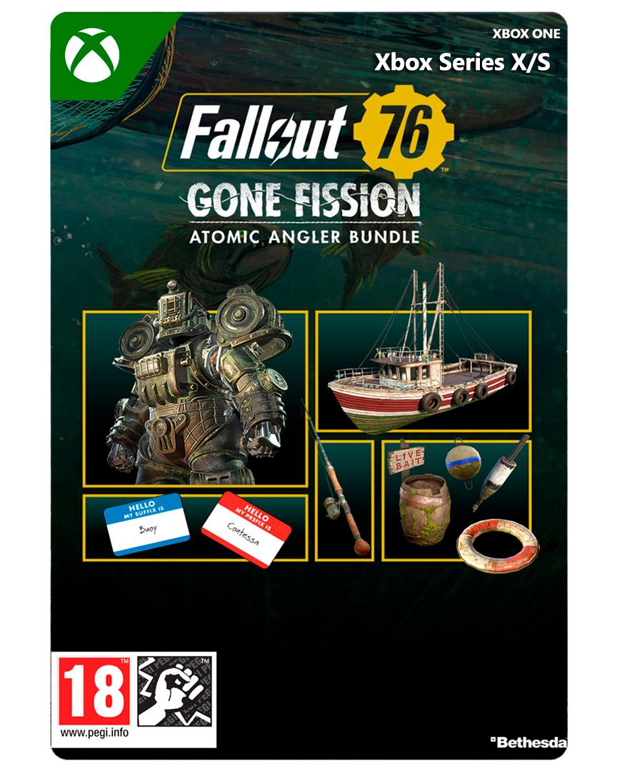 Microsoft c2c fallout 76: atomic angler bundle es