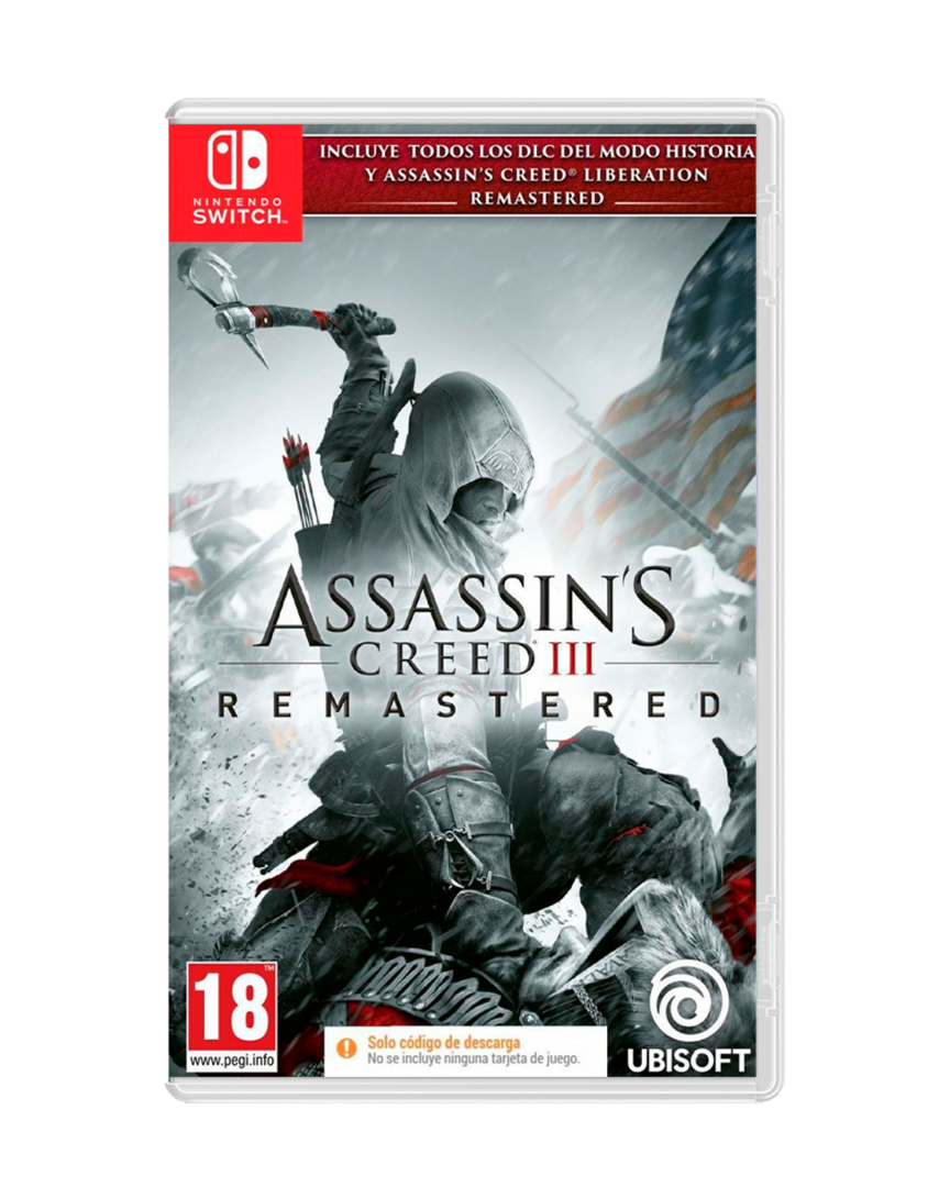 Assassin's Creed 3 + Assassin's Creed Liberation Remaster (Código de descarga)