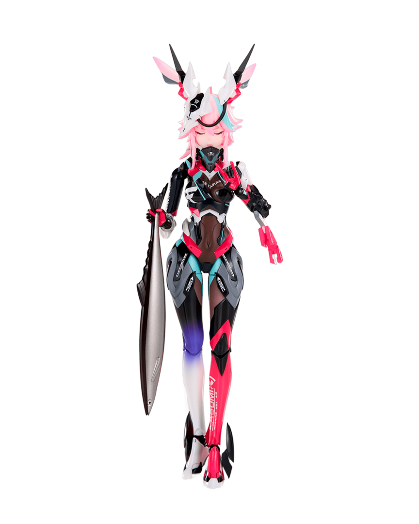 Figura sakura yae honkai impact 3rd darkbolt jonin neon shade ver. 1/8 apex innovation