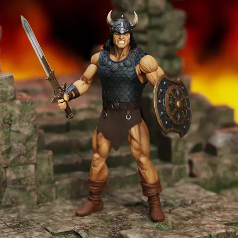 Reservar Figura Conan: Reaver of the Black Coast Conan el Bárbaro Epic H.A.C.K.S.1/12 Boss Fight Studio Figuras Estándar