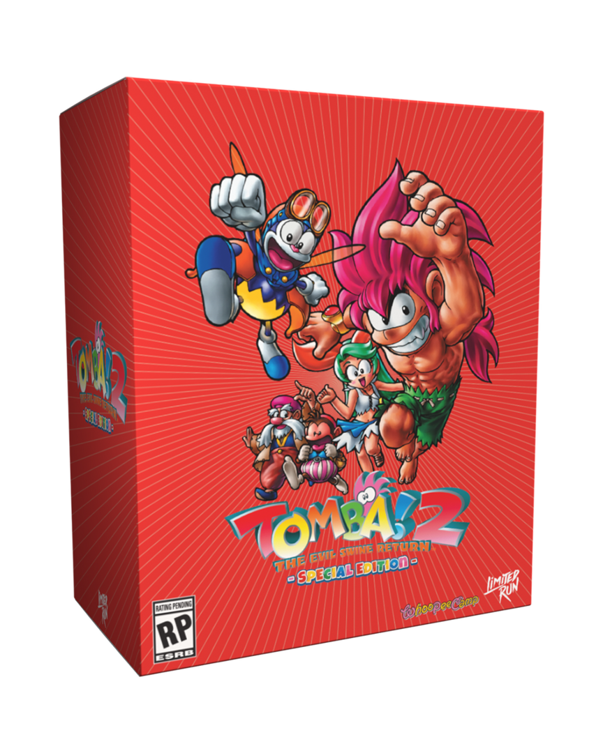 Tomba! 2: The Evil Swine Return Remastered (Whoopee Edition) LRG - Imp USA