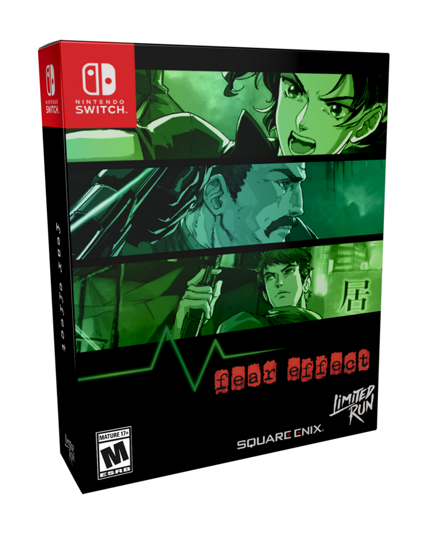 Fear effect 1 deluxe edition import usa lrg